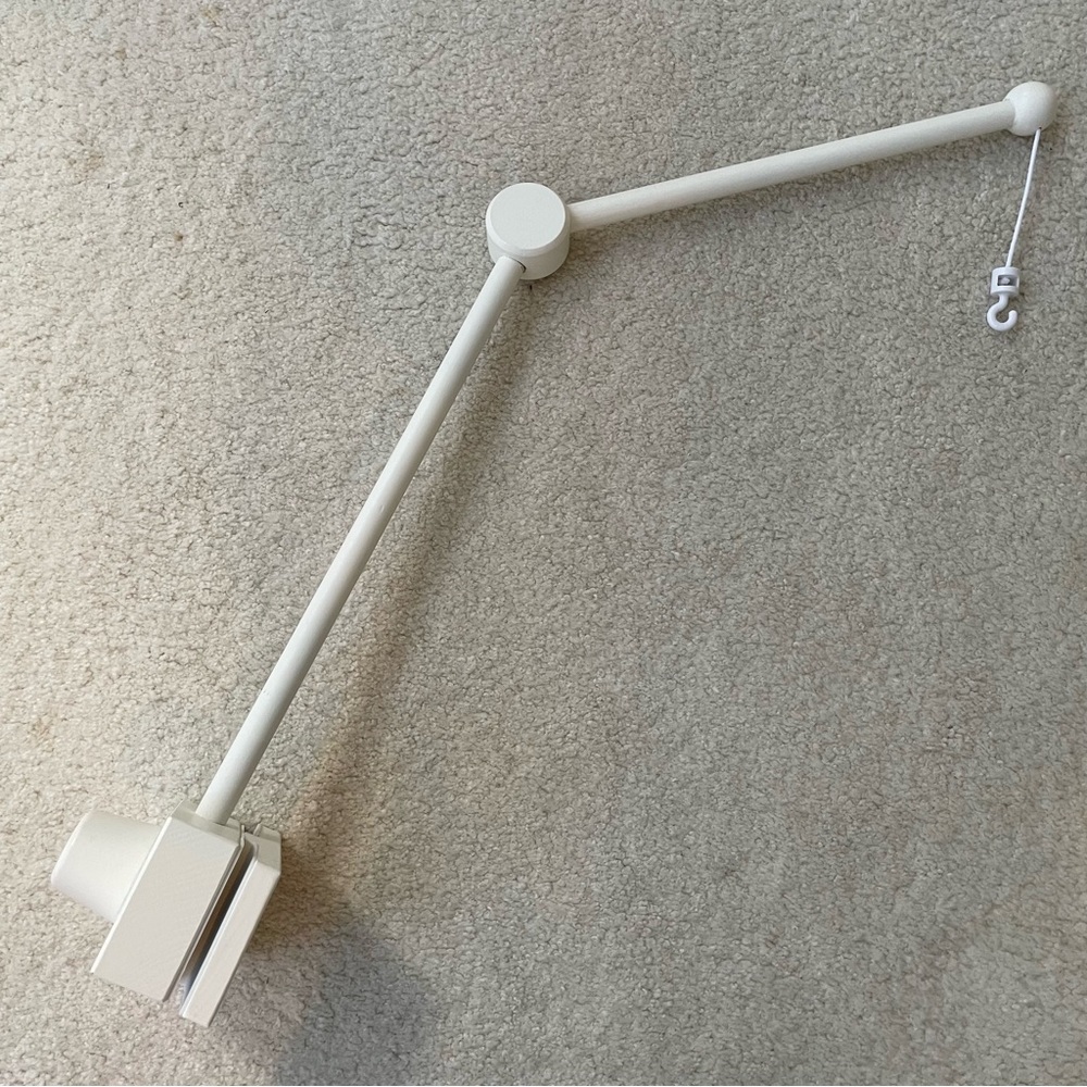 Pottery Barn Kids Cream/White Adjustable Mobile Arm